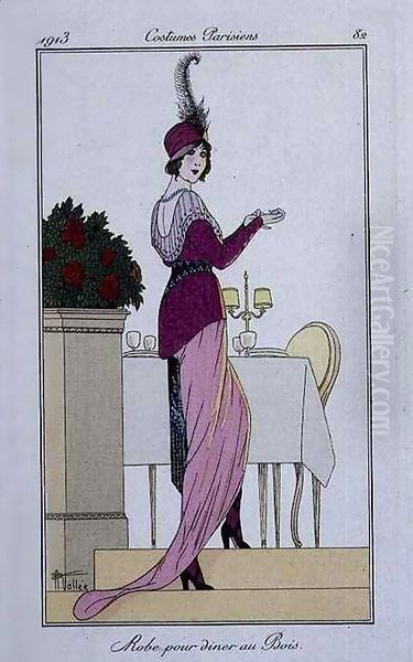 Costume plate from Gazette du Bon Ton - view 1