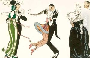 The Madness of the Day by Georges Barbier