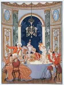 Illustration from 'Les Liaisons Dangereuses' by Georges Barbier