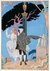 Broken Hearts, Broken Statues by Georges Barbier