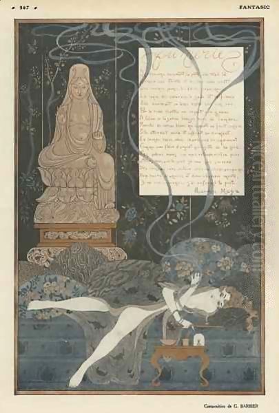Opium den, illustration from 'Fantasio' - view 1