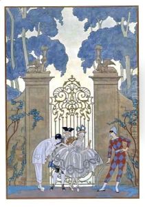 Columbine by Georges Barbier