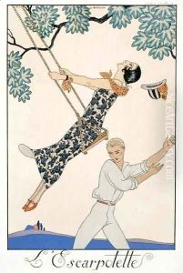The Swing 2 by Georges Barbier