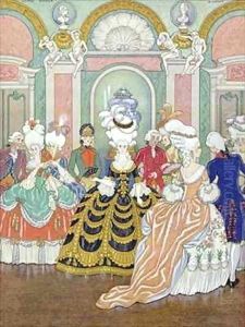 Ballroom Scene by Georges Barbier