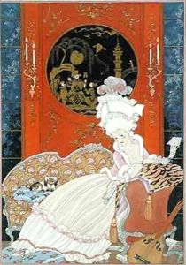 Illustration for 'Fetes Galantes' by Georges Barbier