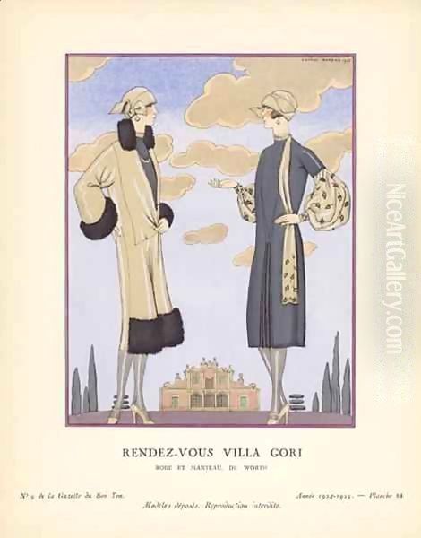 'Rendez-Vous Villa Gori - Robe et manteau, de Worth' - view 1