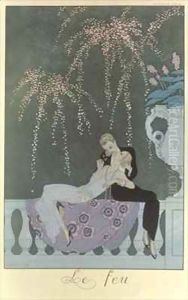Fireworks by Georges Barbier
