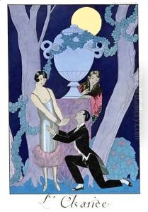 Avarice by Georges Barbier