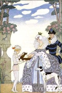 Elizabethan England, from 'The Art of Perfume' by Georges Barbier