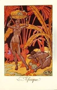 Africa by Georges Barbier
