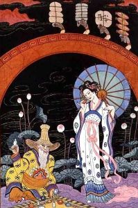 China, from 'The Art of Perfume' by Georges Barbier