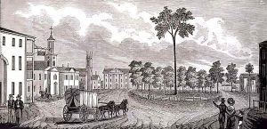 Central Part of Pittsfield, Massachusetts by John Warner Barber