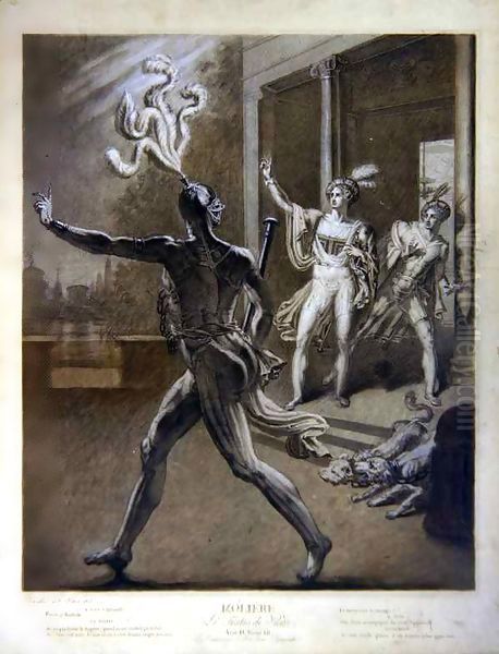 Don Juan and the Commendatore - view 1