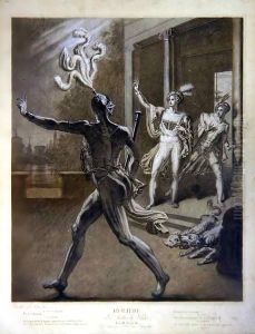 Don Juan and the Commendatore by Barathier