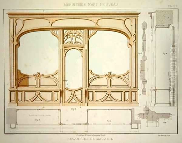 Design for a shop front - view 1