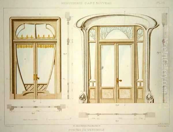 Designs for hall doors - view 1