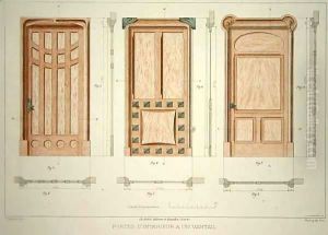 Designs for doors by F. Barabas