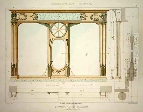 Design for a shop front 3 - view 1