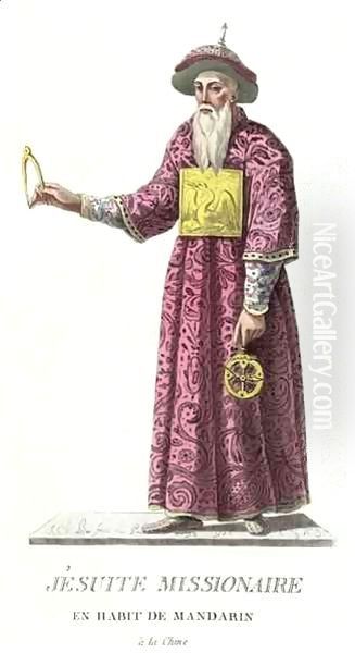 Jesuit Missionary in Mandarin Costume - view 1