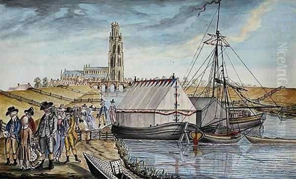 Weighing the Fish after a Haul - view 1