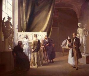 The Studio of Bertel Thorvaldsen (1770-1844)