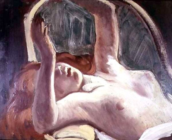 Nude Woman Reclining - view 1