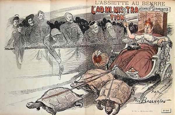 Caricature of the French Administration - view 1