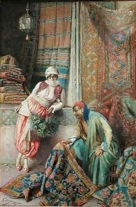Bargaining with the Carpet Seller by Federico Ballesio