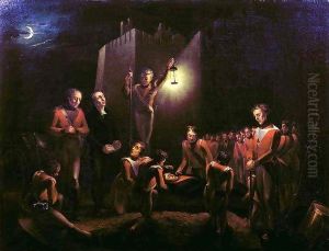The Burial of Sir John Moore at La Coruna by Thomas Ballard