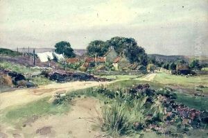 Goatland Village by Wilfred Williams Ball