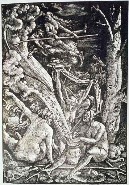 The Witches at the Sabbath, after Hans Baldung Grien - view 1