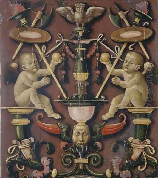 Motif with Putti 2 - view 1