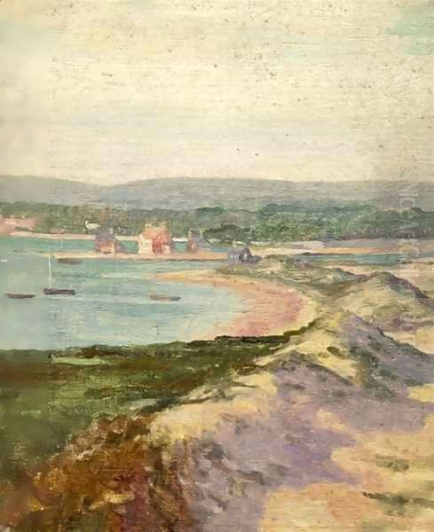 Mudeford from Hengistbury Head - view 1