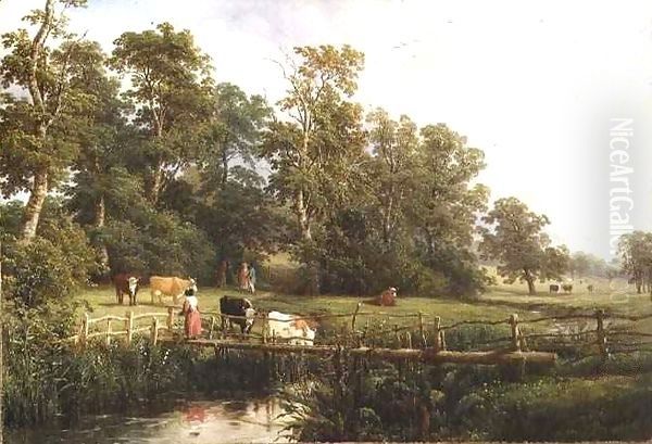 A Rustic Bridge, Stoneleigh Park - view 1