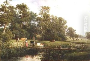 A Rustic Bridge, Stoneleigh Park