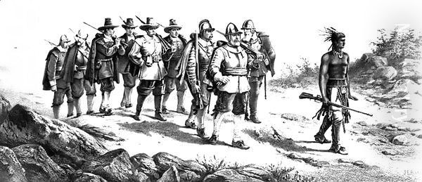 The March of Miles Standish - view 1
