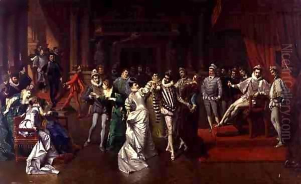 A Ball of the Court of Henry Valois - view 1