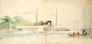 Poster of the Launch 'Ma Robert' made when support was being canvassed for Dr.Livingstone's Zambezi expedition