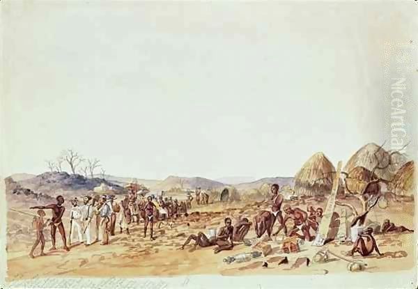 Leaving the Waggons - view 1