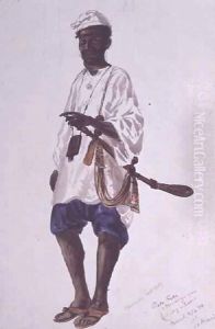 Peter Falta, Mandingo man by Thomas Baines