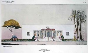 Villa in Sfax, Algeria by Pierre Bailly