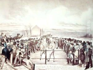 The Great Fight Between Tom Hyer and Yankee Sullivan The Great Fight Between Tom Hyer and Yankee Sullivan