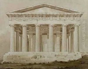 Temple of Hephaestus, Athens by Henry Bailey