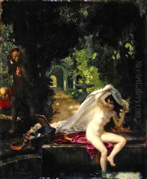 Susanna and the Elders - view 1