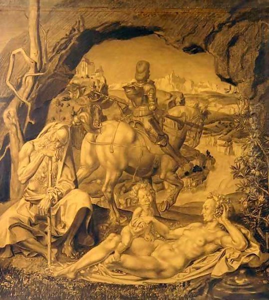 The Three Ages of Life- centre panel - view 1