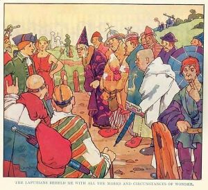 The Laputians beheld me with all the marks and circumstances of wonder by Stephen Baghot de la Bere