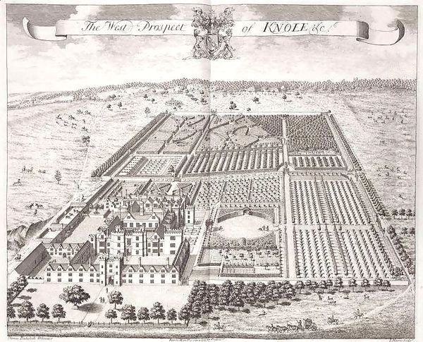 The West Prospect of Knole - view 1