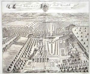 Leeds Abbey, the Seat of Sir Richard Meredith by Thomas Badeslade