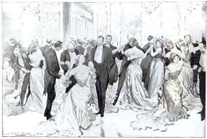 The Cotillon, from 'Daily Life Upstairs' by John Henry Frederick Bacon