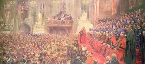The City Imperial Volunteers in Guildhall on their Return from South Africa by John Henry Frederick Bacon